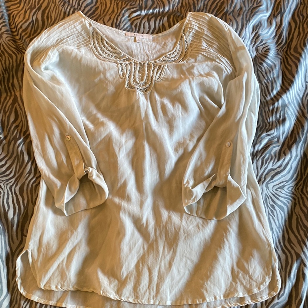 Anthropologie silk top
